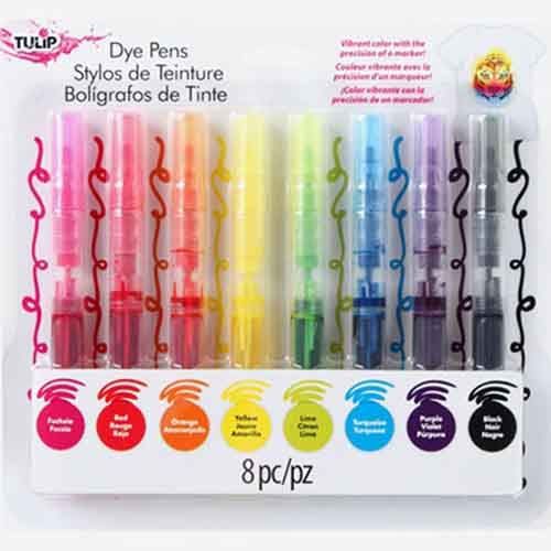 Picture of Fabric Dye Marker Pens 8 Pack