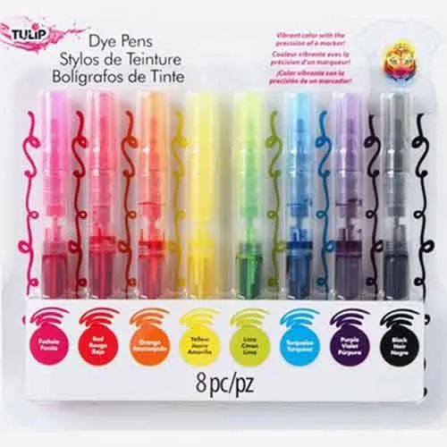 Picture of Fabric Dye Marker Pens 8 Pack