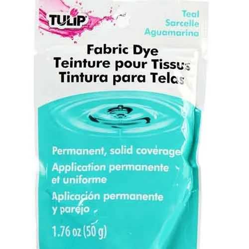 Picture of Tulip Fabric Dye Sachet - Teal