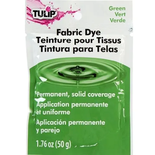Picture of Tulip Fabric Dye Sachet - Green