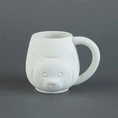 Picture of Ceramic Bisque 33433 Tot Kitty 12oz Mug