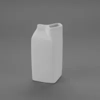 Picture of Ceramic Bisque 35375 Milk Carton Large 6pc