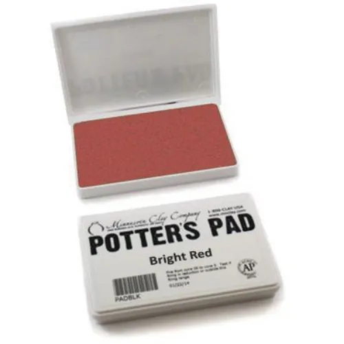 Picture of Underglaze Pottery Pad Red