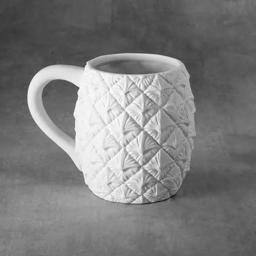Picture of Ceramic Bisque 37479 Pineapple Mug 6pc