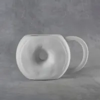 Picture of Ceramic Bisque 38097 Donut Mug 12 oz.