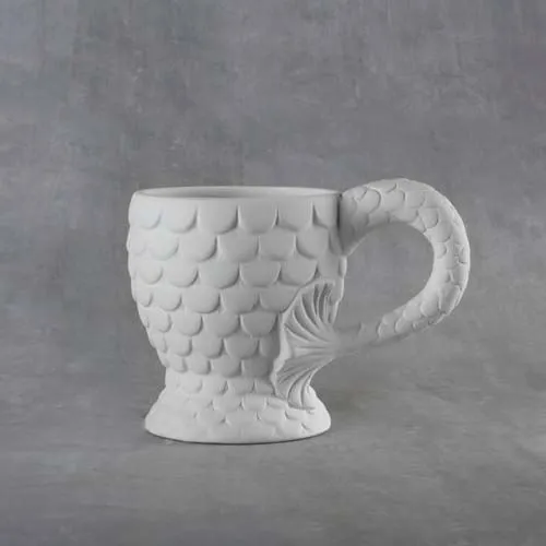 Picture of Ceramic Bisque 38107 Mermaid Mug 12 oz.