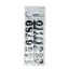 Picture of Arabic Clock Numerals - Black 25mm