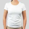 Picture of Sublimation Polyester T-Shirt White Ladies - XXX Large