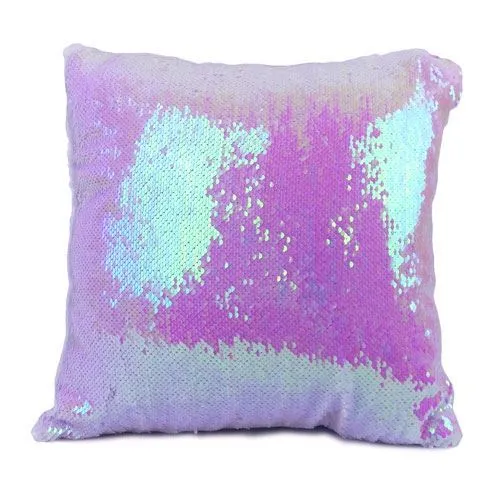 Picture of Sublimation Blank Sequin Cushion Cover - Iridescent/White