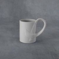 Picture of Ceramic Bisque 38270 Ribbon Mug for a Cause  6pc