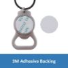 Picture of Sublimation Alloy Bottle Opener Keyring Round