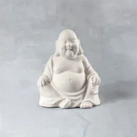 Picture of Ceramic Bisque 40654 Sitting Budai 6pc