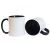 Picture of Permasub Sublimation Coffee Mug 11oz - Black Inner Handle