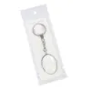 Picture of Sublimation Crystal Alloy Keychain Silver Oval
