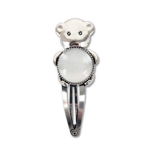 Picture of Sublimation Hair Clip Teddy Bear - Round