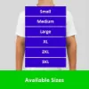 Picture of Sublimation Polyester T-Shirt White Mens - XX Large