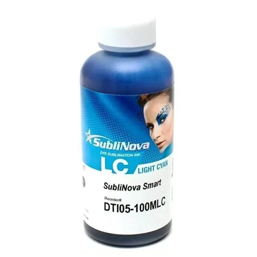 Picture of Inktec Sublimation Ink SubliNova Smart for Epson Printers Light Cyan 100ml
