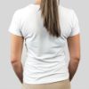 Picture of Sublimation Polyester T-Shirt White Ladies - Large