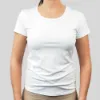 Picture of Sublimation Polyester T-Shirt White Ladies - Small