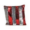 Picture of Sublimation Blank Sequin Cushion Cover - Red/Silver