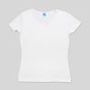 Picture of Sublimation Polyester T-Shirt White Ladies - Large