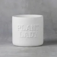 Picture of Ceramic Bisque 44386 Plant Lady Garden Planter Pot