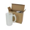 Picture of Sublimation Glass Frosted Beer Mug 16oz