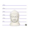 Picture of Ceramic Bisque 40650 Buddha Bust 6pc