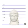 Picture of Ceramic Bisque 40650 Buddha Bust 6pc