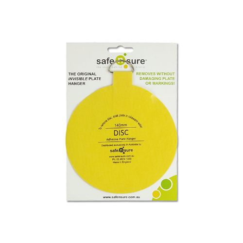 Picture of 140mm Adhesive Plate Hanger Disc Hook - Max 3kg