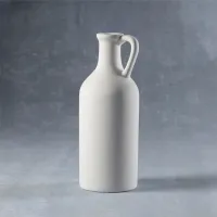 Picture of Ceramic Bisque 37215 Long Neck Handled Vase