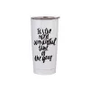 Picture of Sublimation Stainless Steel Tumbler White 20oz