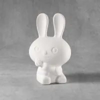 Picture of Ceramic Bisque CCX3012 Ravin Rabbit Figurine