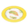 Picture of Ceramic Bisque Rimmed Salad Plate 6pc
