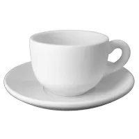 Picture of Ceramic Bisque Espresso Cup and Saucer 6pc