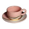 Picture of Ceramic Bisque Espresso Cup and Saucer 6pc