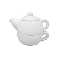 Picture of Ceramic Bisque Tea for One 2pc
