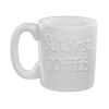 Picture of Ceramic Bisque But First, Coffee Mug 455ml 6pc