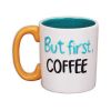 Picture of Ceramic Bisque But First, Coffee Mug 455ml 6pc