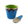 Picture of Ceramic Bisque Icecream Bowl/Spoon 4pc