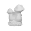 Picture of Ceramic Bisque Mushroom Fairy House 4pc