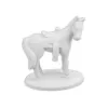 Picture of Ceramic Bisque Horse with Saddle 4pc