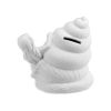 Picture of Ceramic Bisque Mermaid Shell Bank 4pc