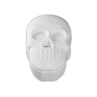 Picture of Ceramic Bisque Skull Box 4pc