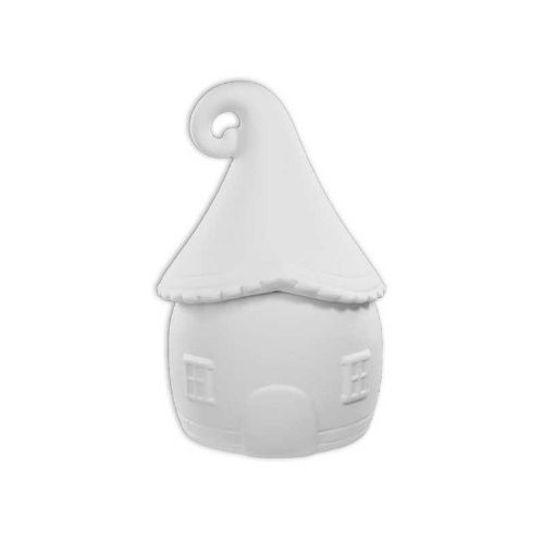 Picture of Ceramic Bisque Fairy House Box 4pc
