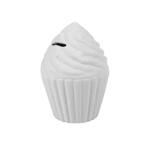 Picture of Ceramic Bisque Large Cupcake Bank 4pc