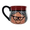 Picture of Ceramic Bisque Coffee Pot Mug 4pc