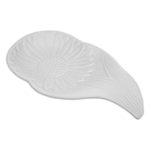 Picture of Ceramic Bisque Sunflower Spoon Rest 8pc