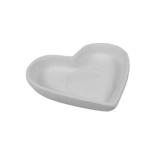 Picture of Ceramic Bisque Heart Tealight Holder 12pc