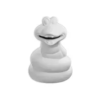 Picture of Ceramic Bisque Snake Bank 6pc